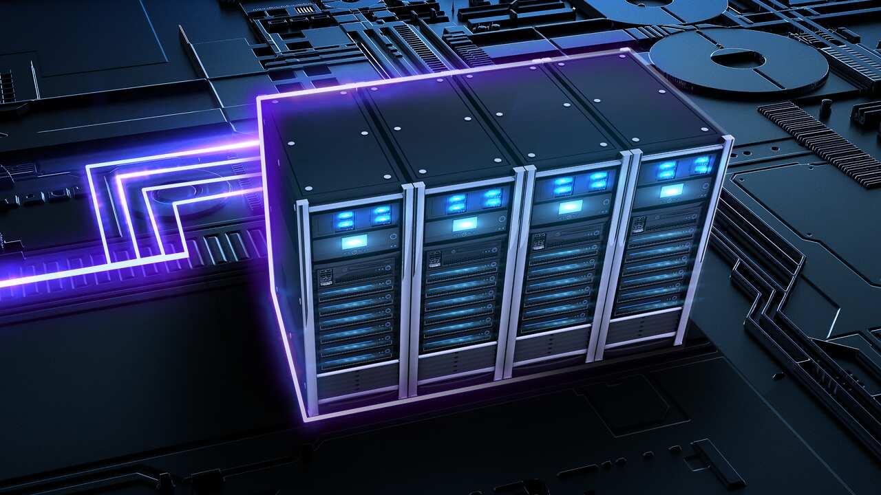 Server, Data Centre & Cloud Infrastructure Setup illustration